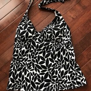 LANDS END HALTER TANKINI. 6L